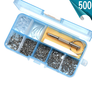 Kit de réparation pour <span class=keywords><strong>lunettes</strong></span>, <span class=keywords><strong>lunettes</strong></span> de soleil, <span class=keywords><strong>lunettes</strong></span> de vue, <span class=keywords><strong>vis</strong></span>, écrous, coussinets, outil de réparation optique - Product Image 2