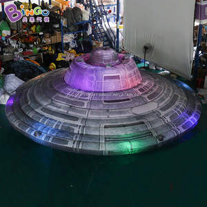 OVNI Inflable Publicitario Giratorio para Discotecas, OVNI Inflable con Iluminación para Escenarios, OVNI Inflable Volador para Eventos - Product Image 2