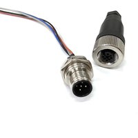 Offre Spéciale – Transducteur de Pression 4-20 mA, Connecteur M12 Étanche IP67 à 5 Broches, Prise DC pour Câble