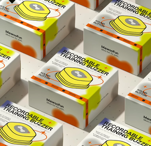 ألعاب تدريب الحيوانات الأليفة التفاعلية مع أزرار صوت قابلة للتسجيل الإجابة على الجرس للكلاب والقطط الناطقة للعب - Product Image 6