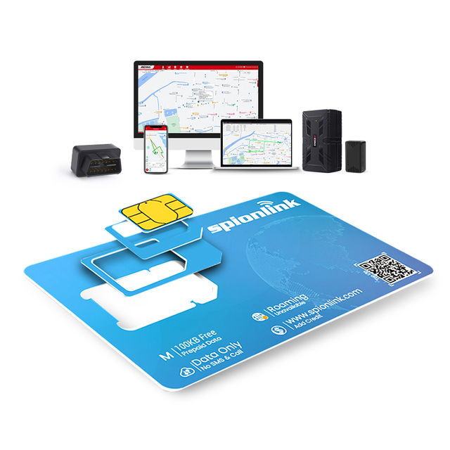 Gps Tracking Device 30MB Data Cards North America Simcard International Roaming IoT M2M Sim Card for 2G 3G 4G Gprs Tracker