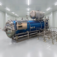 Autoclave de stérilisation à vapeur monophasée certifiée CE pour bouteilles en PP