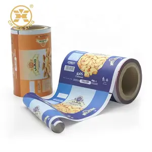 Custom Printed Design Laminated Pine Nut Chinese Chestnut Pili Nut Dried Apricot Sweet Potato Roll Film