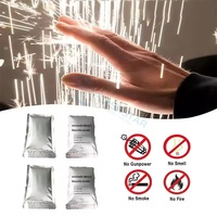 Topflashstar - Polvo de Chispas Frías para Producción a Granel, Gránulos de Titanio Compuesto, 200g/bolsa, Alta Calidad, para Interiores y Exteriores