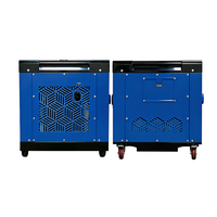 Soudeuse diesel silencieuse Newland 8KW, alternateur triphasé 8kva personnalisé avec design moderne, tension personnalisable