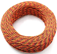 5M 16 pieds 22AWG 26awg 30/60 noyau 3 voies torsion Servo câble d'extension JR Futaba fil torsadé plomb pour accessoires d'avion RC