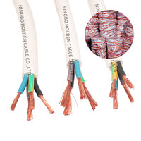 Câble RVV 3*2.5 2*2.5 4*10 5*10 Câble CCA CCS en cuivre flexible