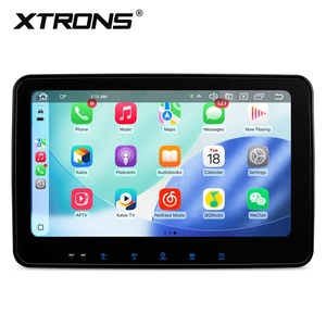 XTRONS Autoradio Android avec écran QLED réglable de 10,1 pouces, 4+64 Go, DSP AKM, DTS, amplificateur 4x47W, CarPlay sans fil, Android Auto - Product Image 4