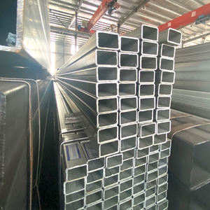 Tuyau rectangulaire carré de haute qualité En 10210 S355j laminé à chaud Dx51d Z100 G90 4x4 110mm Prix Tuyau carré en acier galvanisé - Product Image 2