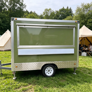 Camion de restauration de luxe, <span class=keywords><strong>remorque</strong></span> de food truck, <span class=keywords><strong>voiture</strong></span> de restauration mobile, camionnette de restauration de rue, <span class=keywords><strong>remorque</strong></span> à glaces avec toilettes à vendre - Product Image 1