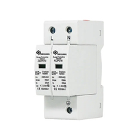 T2 AC SPD 2P 20KA ~ 40KA AC 275v 385V OEM maison parafoudre Protection parafoudre dispositif de protection parafoudre basse tension