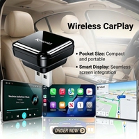 Adaptateur CarPlay sans fil 2026 4-en-1 et Dongle Android Auto pour autoradio ancien – Plug and Play