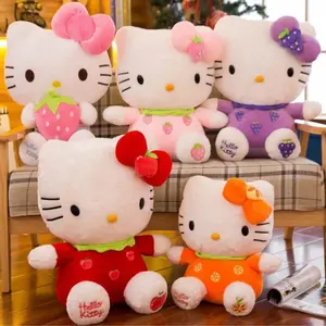 Più popolare famoso cartone animato bambole gattino più venduto Anime personaggio dei cartoni animati giocattoli di peluche per le ragazze