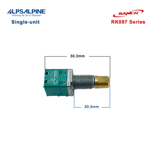 ALPS potensiometer putar poros logam 5 pin 10k - Product Image 4