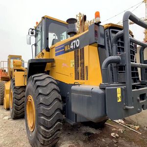 Chargeur WA470-3 lourd de KOMATSU Mini chargeur frontal original de pelle rétro de moteur de chargeur lourd dans de grandes tailles utilisées - Product Image 3