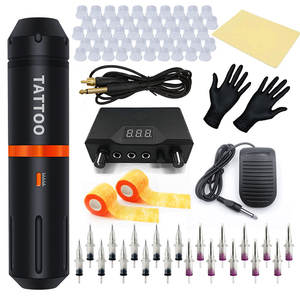 Máquina de <span class=keywords><strong>tatuaje</strong></span> profesional para principiantes, <span class=keywords><strong>Kit</strong></span> completo de máquina de <span class=keywords><strong>tatuaje</strong></span> a precio de fábrica - Product Image 1
