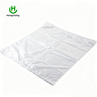 Sacs en plastique PE à fond carré épais personnalisés en usine, doublure intérieure transparente pour carton, anti-poussière, qualité alimentaire, respectueux de l'environnement, pour nouilles