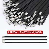 Attaches-câbles robustes en acier inoxydable SS304 SS316 à boule autobloquante pour la fixation de câblages marins, automobiles et industriels
