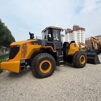 Chargeuse sur pneus LiuGong 870H d'occasion de 7 tonnes, de haute qualité, d'origine chinoise, en bon état, à vendre