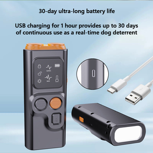 Mới Xách Tay <span class=keywords><strong>Dog</strong></span> <span class=keywords><strong>Cat</strong></span> <span class=keywords><strong>Repeller</strong></span> Chống Vỏ Cây Siêu Âm Răn Răn Răn Răn Răn Cầm Tay Con Chó Dừng Thiết Bị Kiểm Soát Vỏ Cây Với Đèn Pin - Product Image 2