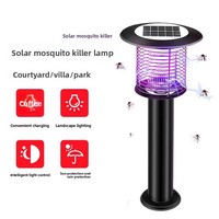 Lampe anti-moustiques solaire à prix d'usine, modèle 603, portable, lumière ultraviolette répulsive, longue durée, utilisation intérieure et extérieure