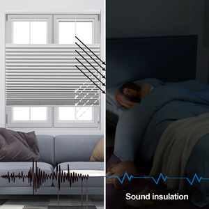 चमकदार स्मार्ट मोटर चालित शीर्ष नीचे नीचे सेलुलर रंगों को अनुकूलित ब्लैकआउट हनीकॉम्ब विंडो अंधा थर्मल इन्सुलेट अंधा - Product Image 2