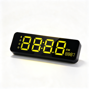 Pegatina Personalizada para Ventana de Radio Reloj OEM, Bluetooth, FM, Alarma, Temperatura, PVC, PET, Adhesiva, Impresa - Product Image 1