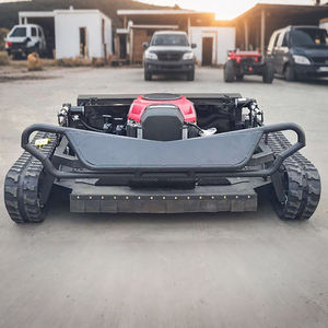 Tondeuses à gazon industrielles sans fil diesel/essence sur chenilles, intelligentes, télécommandées, certifiées CE, personnalisées pour pentes, jardins et fermes - Product Image 2