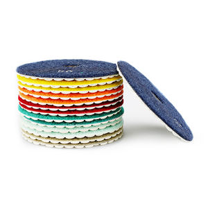 7 pièces/ensemble 4 "100MM résine Bond diamant tampons de polissage à sec <span class=keywords><strong>disque</strong></span> de meulage Flexible <span class=keywords><strong>disque</strong></span> de ponçage en marbre pour carreaux de granit - Product Image 4