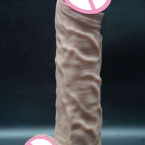 FAAK-84 55cm*13cm Dildo Enorme de Piel Gruesa y Realista, Tapón Anal, Masturbador, Palo de Masaje, Productos Sexuales para Adultos - Product Image 5