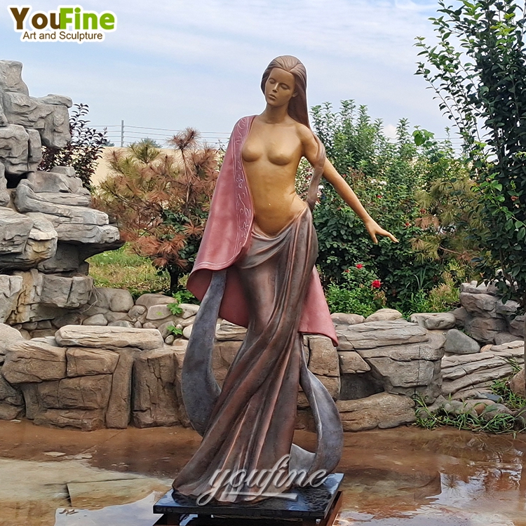 等身大の女性の彫刻女性のブロンズ像| Alibaba.com