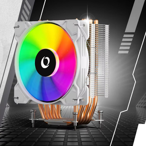 Enfriador de CPU Fantasy WuKong ARGB RGB con 4 Tubos de Calor, Rendimiento Silencioso, Accesorios de Tornillos para PC Gaming, Radiador para Caja de PC - Product Image 1