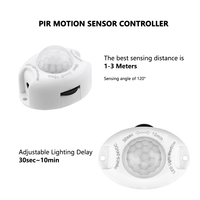 SX 8mm sous la lumière du lit capteur activé par le mouvement Flexible 2835 bande de LED minuterie d'arrêt automatique IP65 WiFi/App/Kit de LED de télécommande