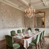 Papier peint mural personnalisé SUNGPU, motif floral, branches d'arbre, fleurs, oiseaux, revêtement mural, décoration murale pour hôtel, villa, papier peint