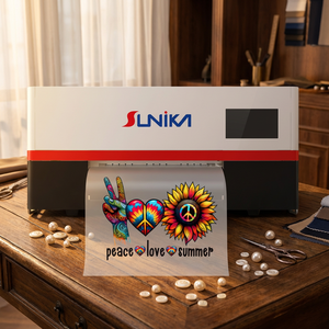 Новый полностью автоматический рулонный DTF-принтер Sunika A3 с головками Epson, пигментный, 33 см, двойные Xp600 F1080, для сублимационной пленки 1 - Product Image 1