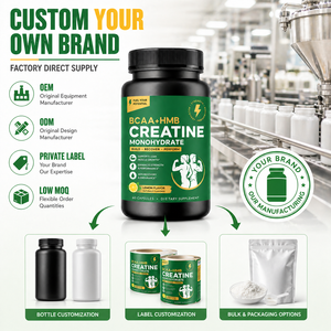 Integratore di Creatina Monoidrata, BCAA e HMB per lo Sviluppo Muscolare - Capsule |   Prodotto per <span class=keywords><strong>Dropshipping</strong></span> su Amazon - Product Image 6
