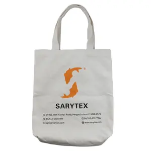 Customized Print Personalized Reusable Shopping Cotton Bag With Logo Canvas Handbag Tote Bag