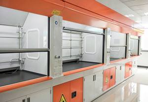 Hóa học phòng thí nghiệm bố trí phòng thí nghiệm đồ nội thất IV mix Hood fume Hood tủ với 3 cách Brass phòng thí nghiệm tap vòi nước - Product Image 4