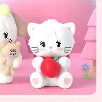 Nouvelle série Mikko Qimeng – Boîte mystère en PVC, figurine tendance, adorable lapin et chat, ornement, cadeau idéal pour les filles