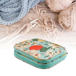 Knitting Storage Bag Empty <b>Crochet</b> <b>Hooks</b> Bag Zipper Storage Organizer Bag for <b>Crochet</b> Needles Knitting Tools Accessories - Product Image 3