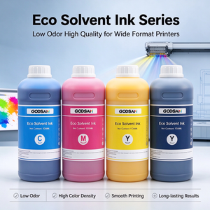 Tinta Ecológica de Alta Calidad a Precio Mayorista para Cabezales de Impresión Epson I3200 DX4 DX5 DX6 DX7 DX11 TFP XP600 4720 TX800 - Product Image 1
