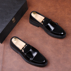 Nuevos Mocasines Slip-on de Estilo Moderno para Hombre, de Marca, Versátiles, Casuales de Negocios, con Suela Gruesa, Puntiagudos, con Plataforma, Sólidos, de Verano - Product Image 3