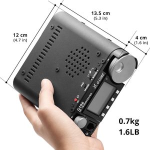Émetteur-récepteur HF SDR Xiegu G106 5W QRP Radio portable SSB CW AM WFM pour radioamateurs - Product Image 3
