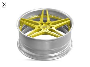 Ruedas forjadas personalizadas de 19 y 20 pulgadas para <span class=keywords><strong>BMW</strong></span> M2, diseño de cinco radios, nueva condición, 40mm ET 25mm, rendimiento compensado, ruedas de 2 piezas - Product Image 6