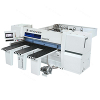 Alimentador automático de hojas de gran oferta con servomotor de alto rendimiento y máquina de sierra de panel de software de control de PC industrial