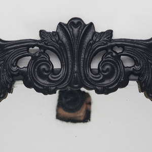 Trang trí nội thất antiqued Đen Gương Cổ Điển Retro kim loại đóng khung pháp Baroque Gương trang trí công phu tường sang trọng gương - Product Image 3