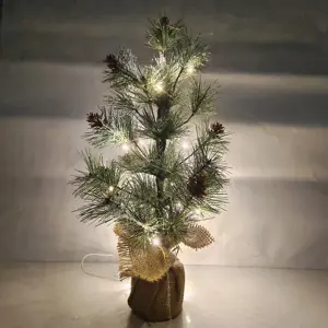 Christmas Simulation Snow Cedar Tree Retro Ornaments Luxury Atmosphere Snow Pine Needle Christmas Tree