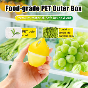 Désodorisant au citron pour réfrigérateur, <span class=keywords><strong>absorbeur</strong></span> d'<span class=keywords><strong>odeurs</strong></span>, désodorisants pour réfrigérateur - Product Image 4