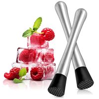 Moulin à cocktail en acier inoxydable pour les cocktails, accessoires de barman, écraseur de citron pour la maison, la cuisine, les outils de bar
