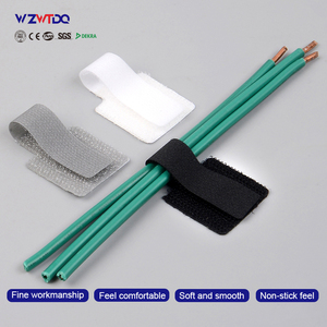 Nhà Máy Biểu Tượng Tùy Chỉnh Màu Sắc Lashing Dây Đeo Vòng Velcro Cable Tie Thương Hiệu Logo In Trở Lại Trở Lại Velcro Với Móc Và Vòng - Product Image 6
